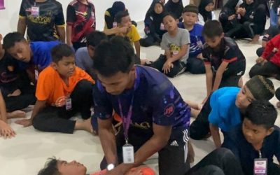 PERKHEMAHAN PERDANA UNIT BERUNIFORM SK TUDM SUBANG